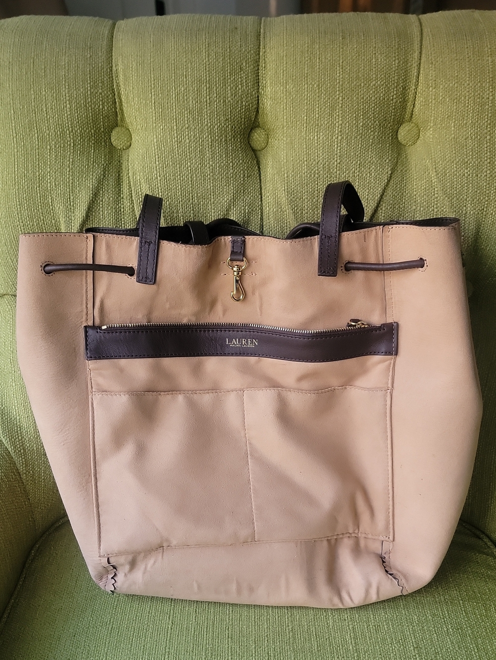 by Ralph Bucket Andie Drawstring Large Bag. - Picture 2 of 15